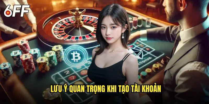 Lưu Ý Quan Trọng Khi Tạo Tài Khoản