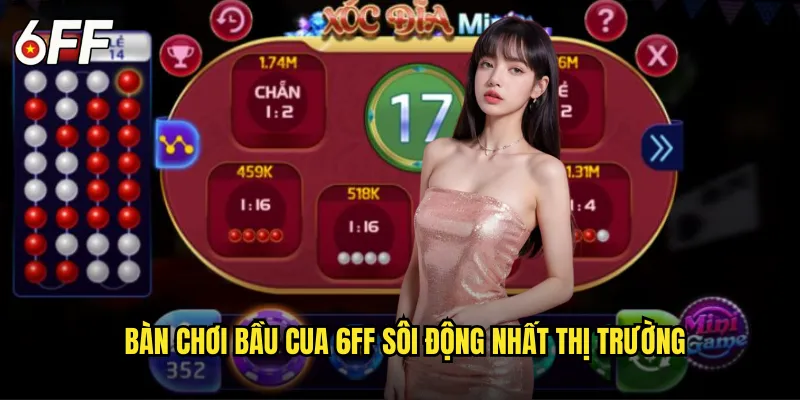 Lễ Hội Bầu Cua 6FF Tái Hiện Không Khí Tết Xưa 2 Bàn Chơi Bầu Cua 6FF Sôi Động Nhất Thị Trường